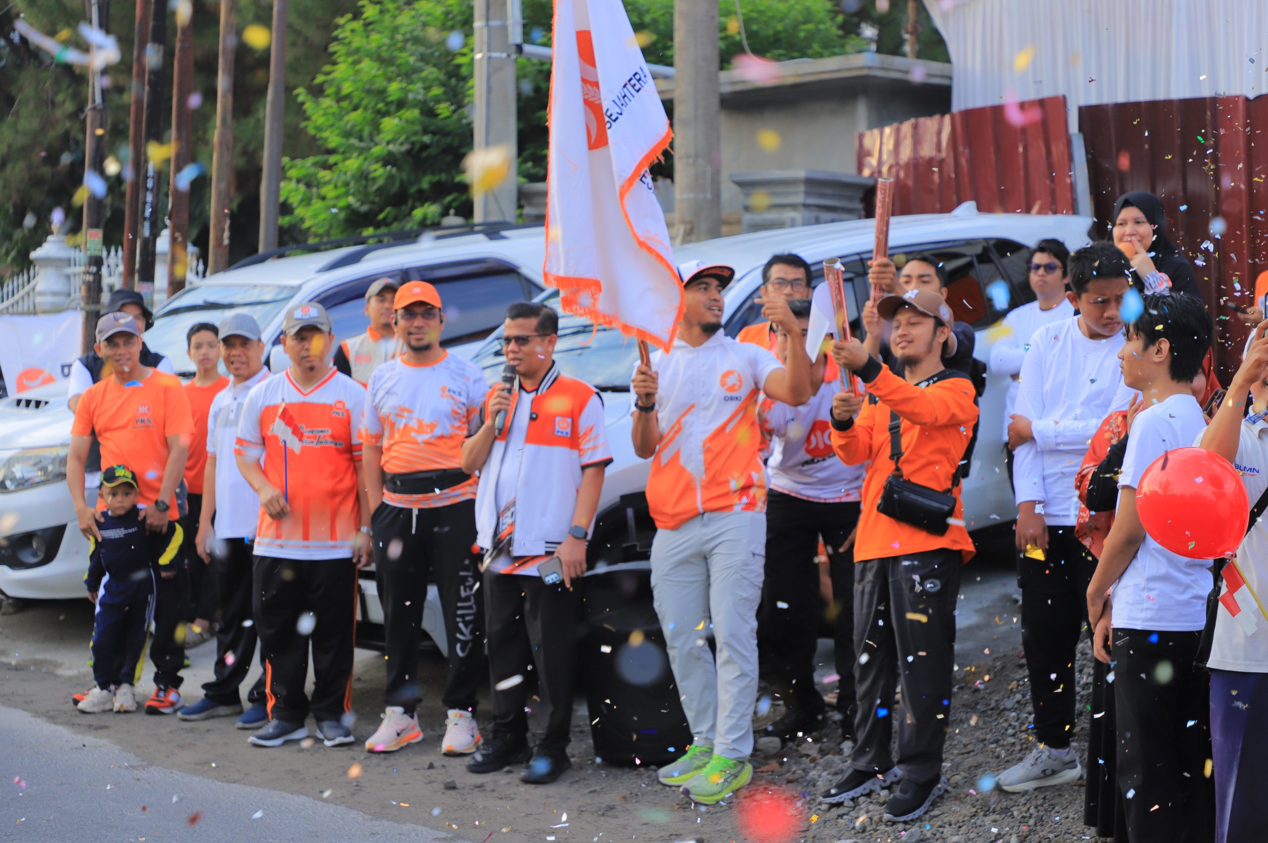 Meriah! Andi Pranata Buka Muharram Fest PKS Sumatera Utara