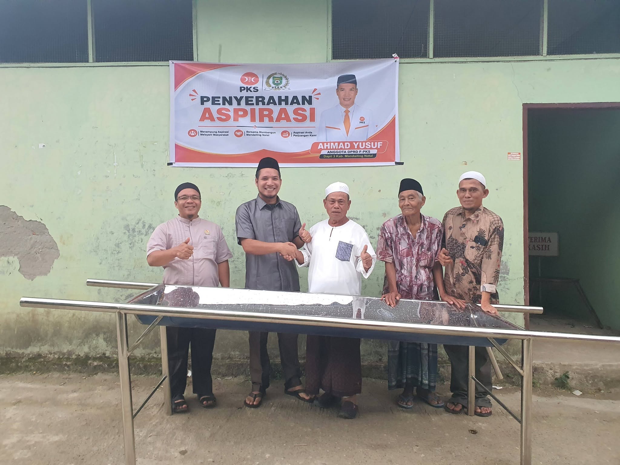 Ahmad Yusuf Realisasikan Aspirasi Warga Huta Raja Lewat Bantuan Pemandian Jenazah
