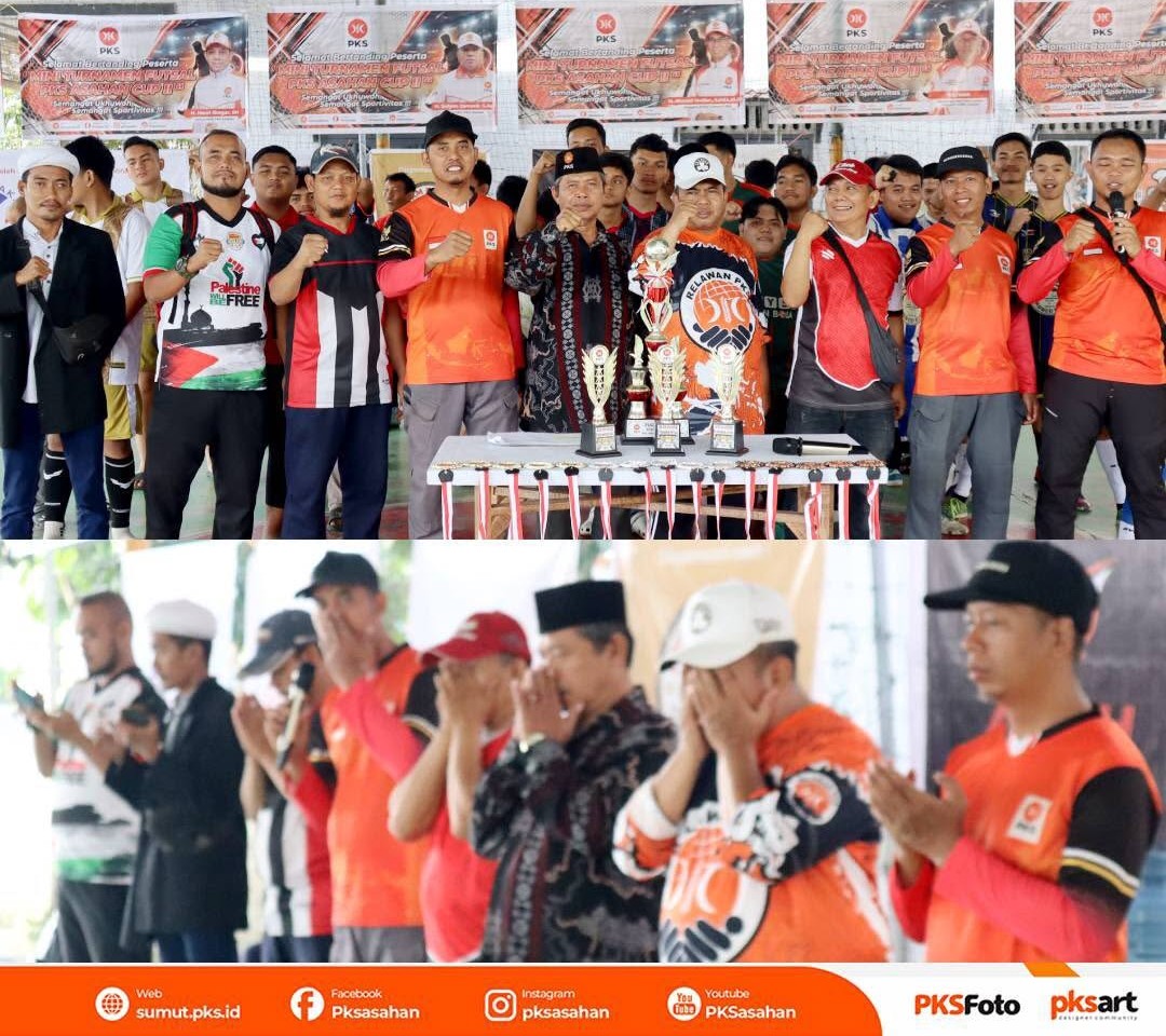 Lewat Turnamen Futsal, PKS Asahan Hadirkan Ruang Positif bagi Generasi Muda