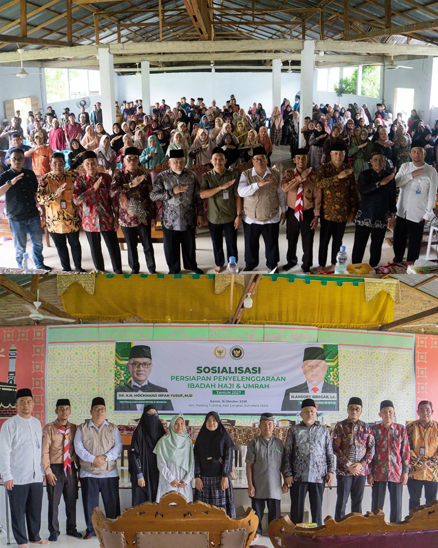 Ansory Siregar Bersama PKS Langkat Perkuat Persiapan Pelayanan Haji 2027